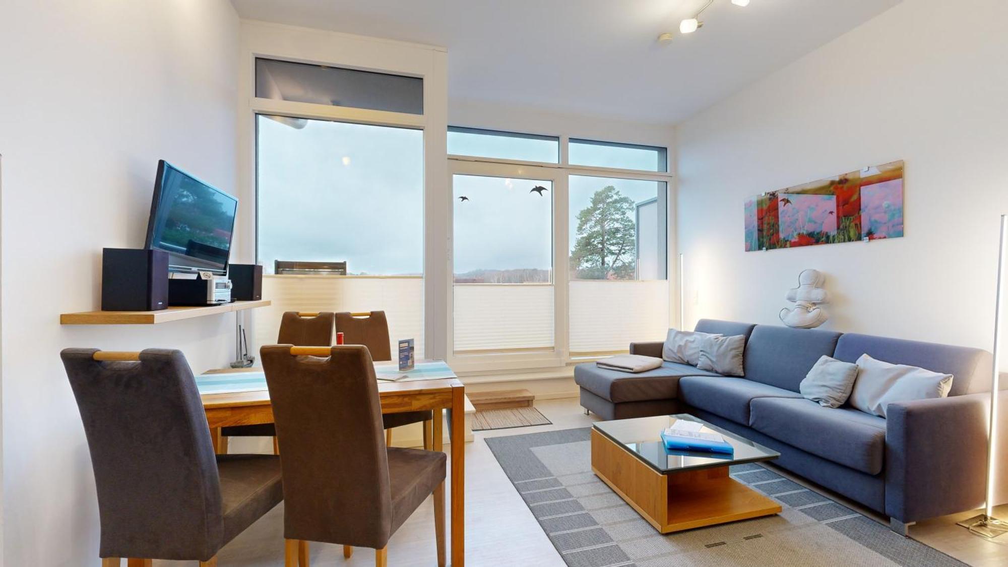 Duenenresort In Binz, Strandnahe Und Moderne Fewos Mit Balkon, Teilweise Mit Meerblick, 外观 照片