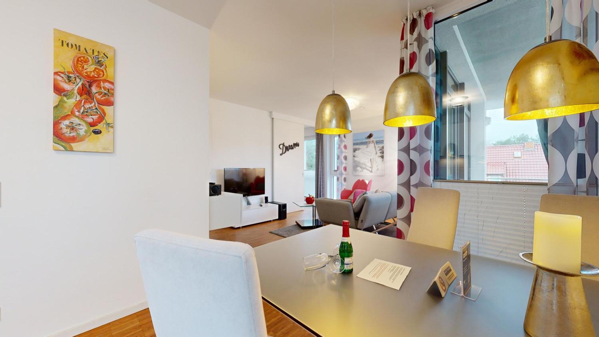 Duenenresort In Binz, Strandnahe Und Moderne Fewos Mit Balkon, Teilweise Mit Meerblick, 外观 照片