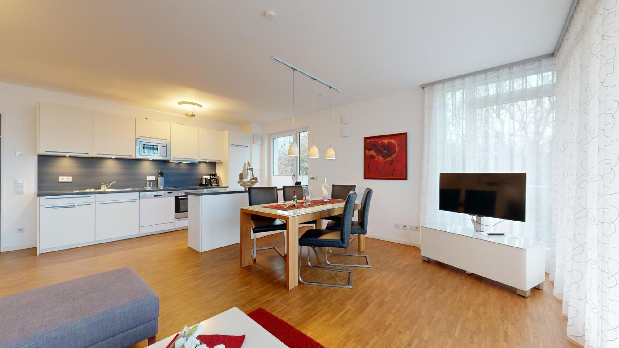Duenenresort In Binz, Strandnahe Und Moderne Fewos Mit Balkon, Teilweise Mit Meerblick, 外观 照片