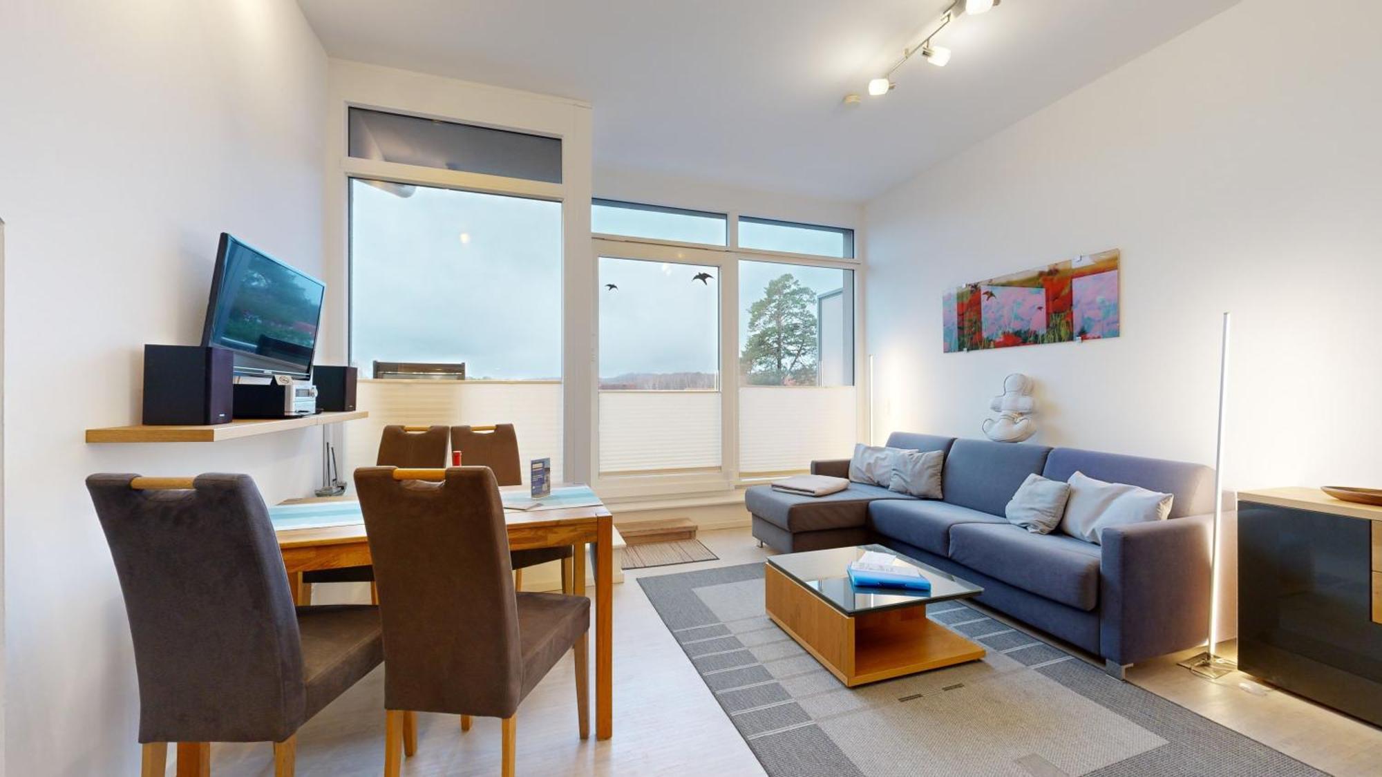 Duenenresort In Binz, Strandnahe Und Moderne Fewos Mit Balkon, Teilweise Mit Meerblick, 外观 照片