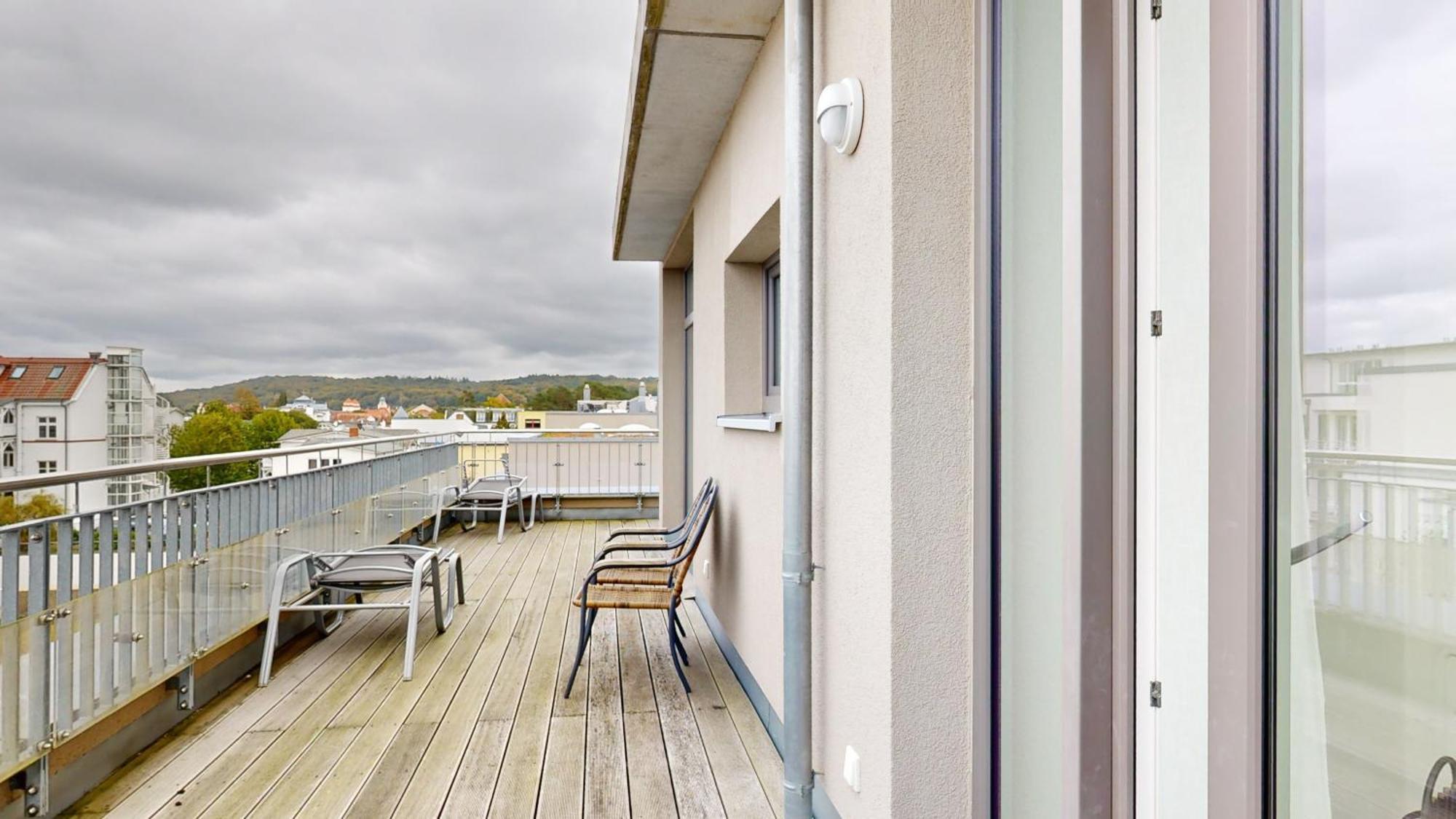 Duenenresort In Binz, Strandnahe Und Moderne Fewos Mit Balkon, Teilweise Mit Meerblick, 外观 照片