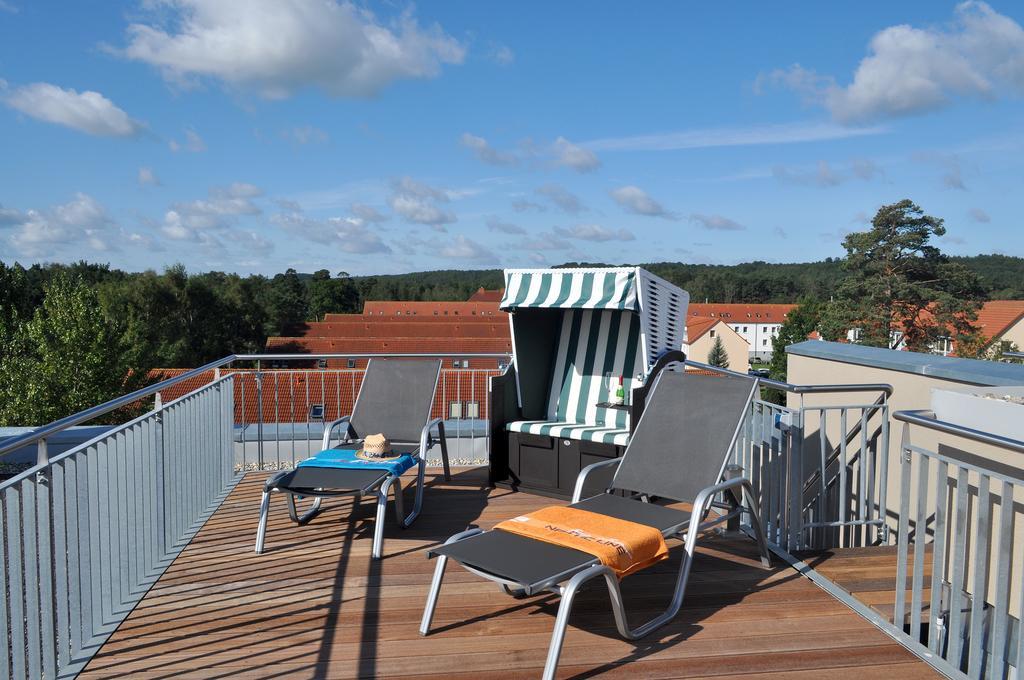 Duenenresort In Binz, Strandnahe Und Moderne Fewos Mit Balkon, Teilweise Mit Meerblick, 外观 照片